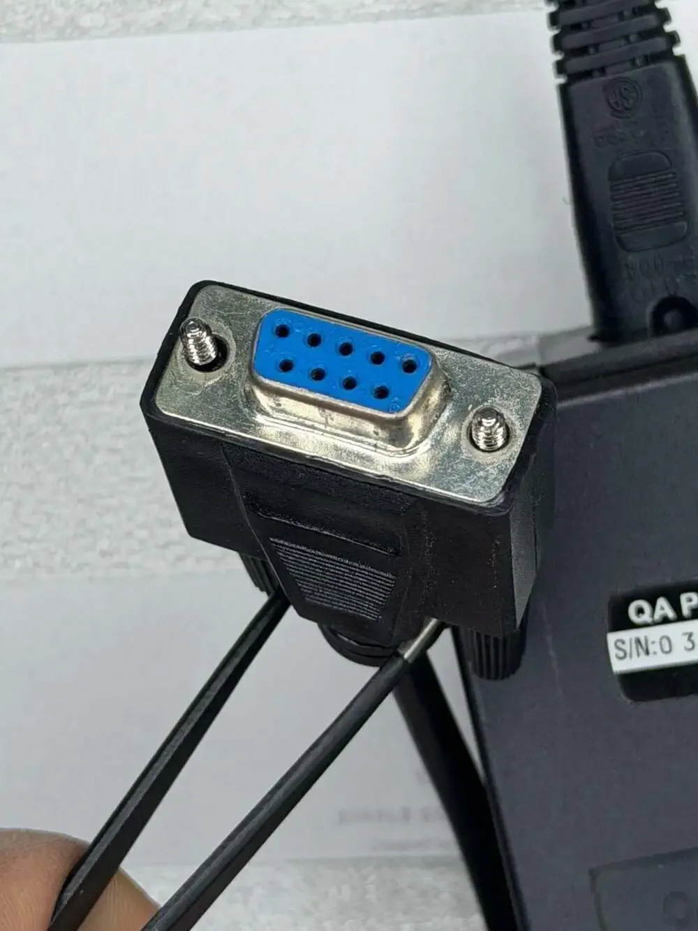 APX Technologies SA-051A5F-12 5V 1.5A Power Adapter DB9 9-Pin Serial Connector